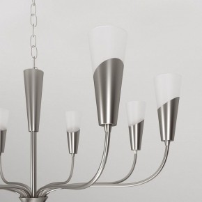 Подвесная люстра Eurosvet Rhyton 60167/8 никель в Стрежевом - strezevoi.ok-mebel.com | фото 8