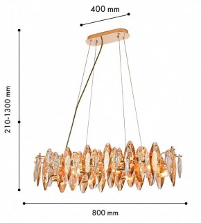 Подвесная люстра Favourite Glans 4719-8PC в Стрежевом - strezevoi.ok-mebel.com | фото 4
