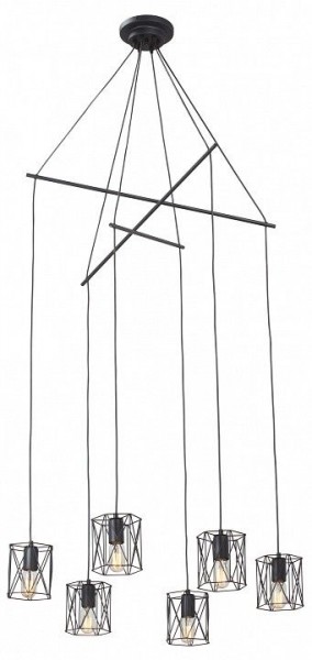 Подвесная люстра Vitaluce V3028 V3028-1/6S в Стрежевом - strezevoi.ok-mebel.com | фото