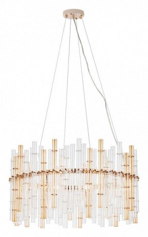 Подвесной светильник Arte Lamp Crystalla A4111LM-16GO в Стрежевом - strezevoi.ok-mebel.com | фото 2