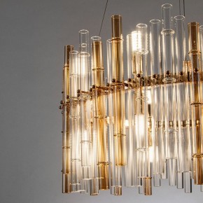 Подвесной светильник Arte Lamp Crystalla A4111LM-16GO в Стрежевом - strezevoi.ok-mebel.com | фото 3