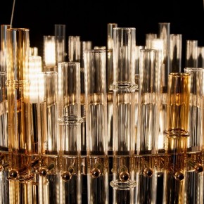 Подвесной светильник Arte Lamp Crystalla A4111LM-16GO в Стрежевом - strezevoi.ok-mebel.com | фото 6