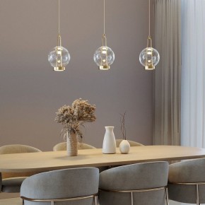 Подвесной светильник Eurosvet Frasco 50267/1 LED латунь в Стрежевом - strezevoi.ok-mebel.com | фото 3