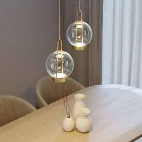 Подвесной светильник Eurosvet Frasco 50267/1 LED латунь в Стрежевом - strezevoi.ok-mebel.com | фото 4