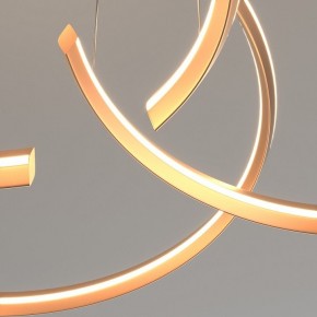 Подвесной светильник Eurosvet Gap 90180/3 золото в Стрежевом - strezevoi.ok-mebel.com | фото 6