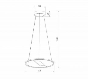 Подвесной светильник Eurosvet Occhio 40026/1 LED серый в Стрежевом - strezevoi.ok-mebel.com | фото 5