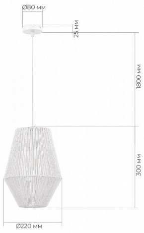 Подвесной светильник EVOLUCE ETTAN SLE6025-513-01 в Стрежевом - strezevoi.ok-mebel.com | фото 6