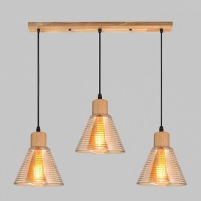 Подвесной светильник Imex MD.5870 MD.5870-3-P-WOOD+BK в Стрежевом - strezevoi.ok-mebel.com | фото 2