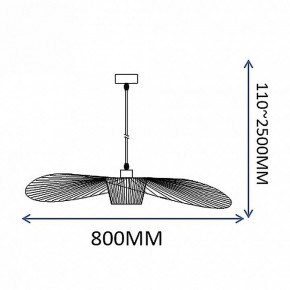 Подвесной светильник Imperiumloft HAT Black ﻿HAT01 в Стрежевом - strezevoi.ok-mebel.com | фото 3