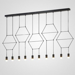 Подвесной светильник Imperiumloft Via Wireflow polyhedral Via01 в Стрежевом - strezevoi.ok-mebel.com | фото