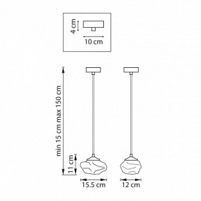 Подвесной светильник Lightstar Meringe 799033 в Стрежевом - strezevoi.ok-mebel.com | фото 4