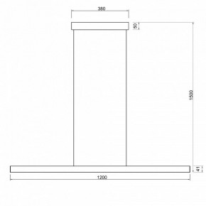 Подвесной светильник Mantra Lineal 9034 в Стрежевом - strezevoi.ok-mebel.com | фото 3