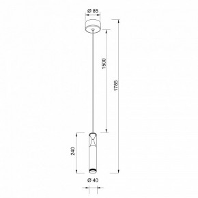 Подвесной светильник Mantra Spark 8965 в Стрежевом - strezevoi.ok-mebel.com | фото 4