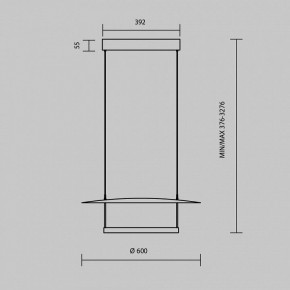 Подвесной светильник Maytoni Ambience MOD280PL-L30B3K1 в Стрежевом - strezevoi.ok-mebel.com | фото 4