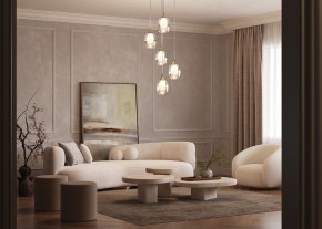 Подвесной светильник Maytoni Aura MOD016PL-05BS в Стрежевом - strezevoi.ok-mebel.com | фото 4