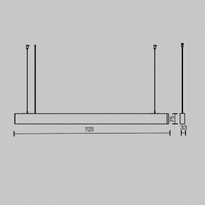 Подвесной светильник Maytoni BASIS P051PL-36W2.7-6K-W в Стрежевом - strezevoi.ok-mebel.com | фото 7