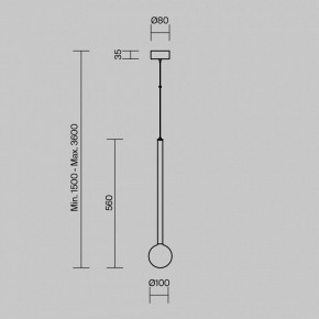 Подвесной светильник Maytoni Bubble dream MOD383PL-L4B3K в Стрежевом - strezevoi.ok-mebel.com | фото 4