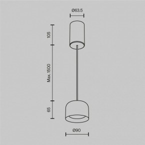 Подвесной светильник Maytoni Comfy P113-L12-3K-W в Стрежевом - strezevoi.ok-mebel.com | фото 4