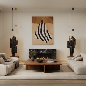 Подвесной светильник Maytoni Comfy P113-L12-3K-W в Стрежевом - strezevoi.ok-mebel.com | фото 5