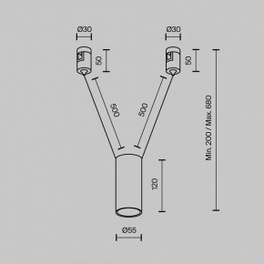 Подвесной светильник Maytoni Focus Led TR157-1-12W3K-B в Стрежевом - strezevoi.ok-mebel.com | фото 5