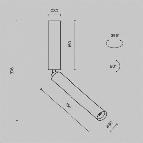 Подвесной светильник Maytoni Focus T C142CL-6W3K-B в Стрежевом - strezevoi.ok-mebel.com | фото 6
