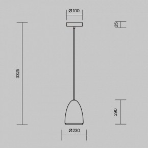 Подвесной светильник Maytoni Pilastro MOD430PL-01CM в Стрежевом - strezevoi.ok-mebel.com | фото 5