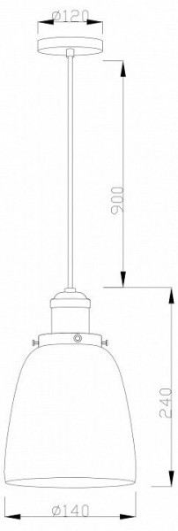 Подвесной светильник Moderli Single V11517-1P в Стрежевом - strezevoi.ok-mebel.com | фото 7
