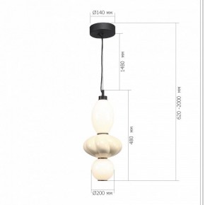 Подвесной светильник ST-Luce FLORENTINI SL6134.413.01 в Стрежевом - strezevoi.ok-mebel.com | фото 4