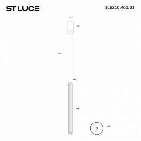 Подвесной светильник ST-Luce LILT SL6210.403.01 в Стрежевом - strezevoi.ok-mebel.com | фото 3