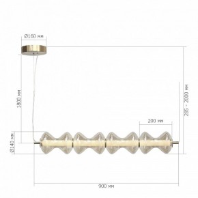 Подвесной светильник ST-Luce SPINE SL6136.223.01 в Стрежевом - strezevoi.ok-mebel.com | фото 5