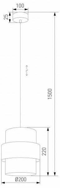 Подвесной светильник TK Lighting Calisto 5401 Calisto в Стрежевом - strezevoi.ok-mebel.com | фото 4