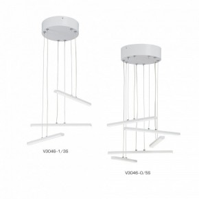 Подвесной светильник Vitaluce V3046 V3046-0/3S в Стрежевом - strezevoi.ok-mebel.com | фото 4
