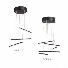 Подвесной светильник Vitaluce V3046 V3046-1/5S в Стрежевом - strezevoi.ok-mebel.com | фото 3