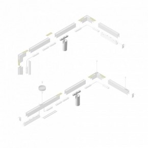 Подвесной светильник Vitaluce VT0200047 VT0200047-01 в Стрежевом - strezevoi.ok-mebel.com | фото 2