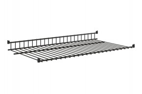 Полка сотовая L695 (черный муар) в Стрежевом - strezevoi.ok-mebel.com | фото