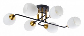 Потолочная люстра Arte Lamp Andrea A8141PL-6BK в Стрежевом - strezevoi.ok-mebel.com | фото