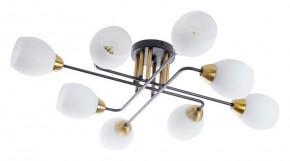 Потолочная люстра Arte Lamp Andrea A8141PL-8BK в Стрежевом - strezevoi.ok-mebel.com | фото