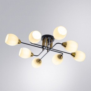 Потолочная люстра Arte Lamp Andrea A8141PL-8BK в Стрежевом - strezevoi.ok-mebel.com | фото 2