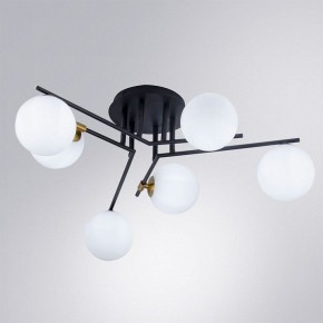 Потолочная люстра Arte Lamp Gemini A2243PL-6BK в Стрежевом - strezevoi.ok-mebel.com | фото 2