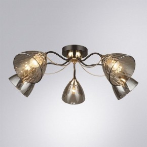 Потолочная люстра Arte Lamp Lily A4366PL-5BK в Стрежевом - strezevoi.ok-mebel.com | фото 2