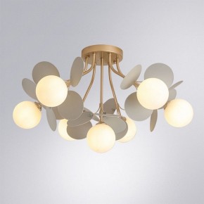 Потолочная люстра Arte Lamp Peacock A1369PL-7GY в Стрежевом - strezevoi.ok-mebel.com | фото 2