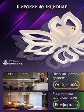 Потолочная люстра Natali Kovaltseva FORTUNA LED LAMPS 81107/6C в Стрежевом - strezevoi.ok-mebel.com | фото 6