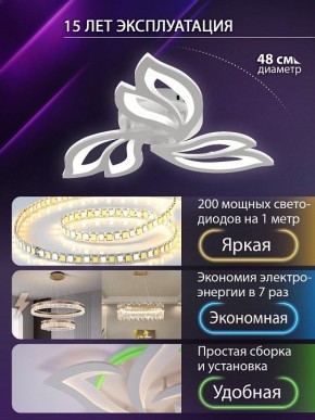 Потолочная люстра Natali Kovaltseva  LED LAMPS 81426 в Стрежевом - strezevoi.ok-mebel.com | фото 5