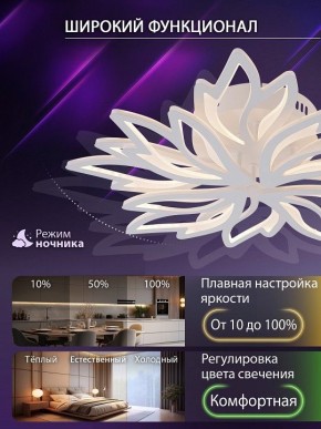 Потолочная люстра Natali Kovaltseva RIF LED LAMPS 81118/6C в Стрежевом - strezevoi.ok-mebel.com | фото 6