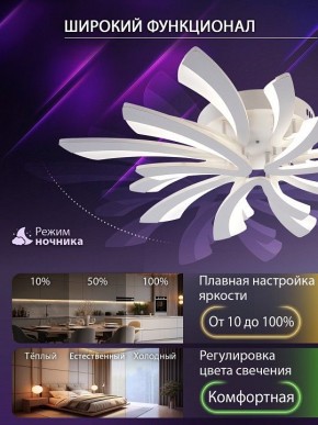 Потолочная люстра Natali Kovaltseva VIO LED LAMPS 81454 в Стрежевом - strezevoi.ok-mebel.com | фото 6