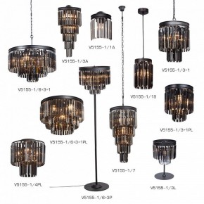 Потолочная люстра Vitaluce V5155 V5155-1/4PL в Стрежевом - strezevoi.ok-mebel.com | фото 5