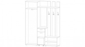КРИСТИНА Прихожая (ЯШС/ЯШТ) УНИ в Стрежевом - strezevoi.ok-mebel.com | фото 2