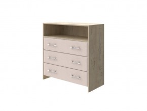 PROxSON Комод Varna (ЛДСП Бунратти+ткань Бунратти/Ultra Суфле) 90x40 в Стрежевом - strezevoi.ok-mebel.com | фото
