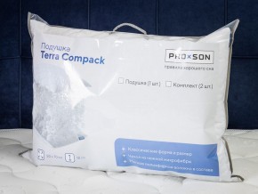 PROxSON Комплект подушек Terra Compack (Микрофибра Полотно) 50x70 в Стрежевом - strezevoi.ok-mebel.com | фото 10