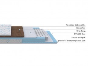 PROxSON Матрас Медвежонок (Cotton Little PROSON) 70x130 в Стрежевом - strezevoi.ok-mebel.com | фото 2